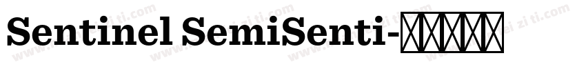 Sentinel SemiSenti字体转换